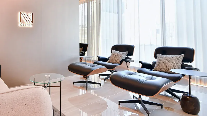 受付・ラウンジの様子