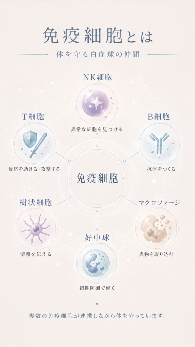 免疫細胞が連携して体を守る仕組み